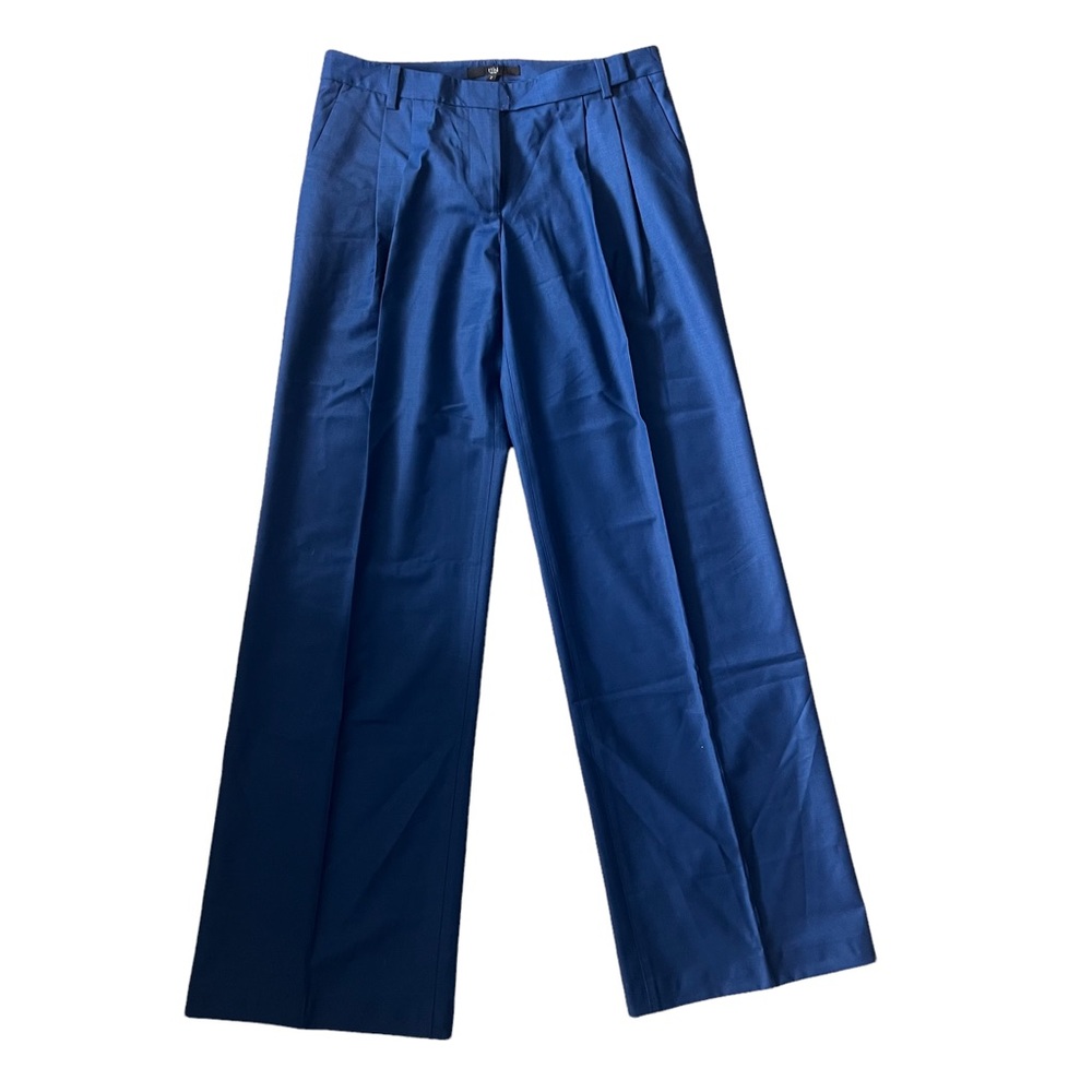 Tibi: trousers in cobalt blue